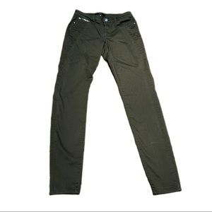 Dex - Skinny Olive Green Pants